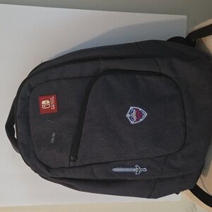 Nintendo Switch Black Backpack with Iconic Patches